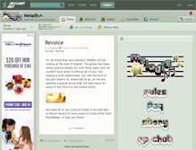 Tablet Screenshot of meladis.deviantart.com