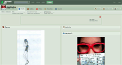 Desktop Screenshot of gigglingha.deviantart.com