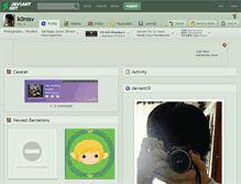 Tablet Screenshot of k0rosv.deviantart.com