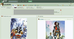 Desktop Screenshot of cuccadesign.deviantart.com