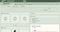 Desktop Screenshot of chao-says-mu.deviantart.com