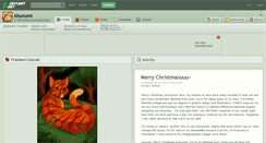 Desktop Screenshot of khunumi.deviantart.com