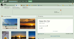 Desktop Screenshot of ojat.deviantart.com