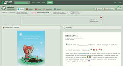 Desktop Screenshot of lafhaha.deviantart.com