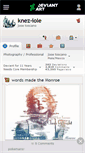 Mobile Screenshot of knez-iole.deviantart.com