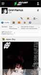 Mobile Screenshot of grei-hamus.deviantart.com