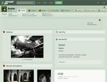 Tablet Screenshot of beatar.deviantart.com