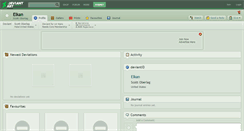 Desktop Screenshot of elkan.deviantart.com