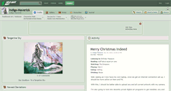 Desktop Screenshot of indigo-maverick.deviantart.com