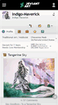 Mobile Screenshot of indigo-maverick.deviantart.com