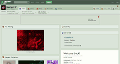 Desktop Screenshot of gaaraluv3r.deviantart.com