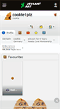 Mobile Screenshot of cookie1plz.deviantart.com