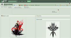 Desktop Screenshot of dantemictlanart.deviantart.com