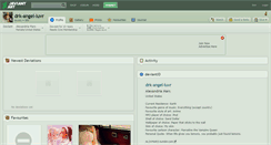 Desktop Screenshot of drk-angel-luvr.deviantart.com