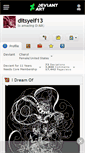 Mobile Screenshot of ditsyelf13.deviantart.com