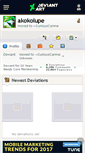Mobile Screenshot of akokolupe.deviantart.com