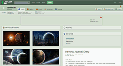 Desktop Screenshot of bennman.deviantart.com