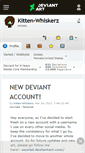 Mobile Screenshot of kitten-whiskerz.deviantart.com