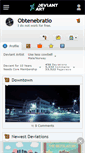 Mobile Screenshot of obtenebratio.deviantart.com