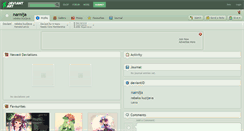 Desktop Screenshot of narnija.deviantart.com