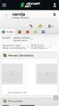 Mobile Screenshot of narnija.deviantart.com