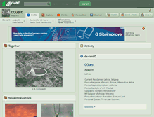 Tablet Screenshot of 0guest.deviantart.com