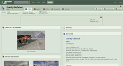 Desktop Screenshot of gravity-defiance.deviantart.com