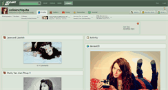 Desktop Screenshot of colleenchiquita.deviantart.com