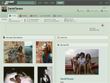 Tablet Screenshot of danieltanase.deviantart.com
