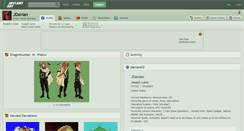 Desktop Screenshot of jdavian.deviantart.com