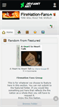 Mobile Screenshot of firenation-fans.deviantart.com