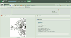 Desktop Screenshot of projectfj.deviantart.com