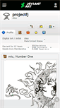 Mobile Screenshot of projectfj.deviantart.com