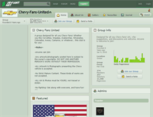 Tablet Screenshot of chevy-fans-united.deviantart.com
