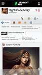Mobile Screenshot of nightshadeberry.deviantart.com