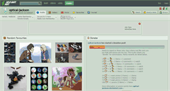 Desktop Screenshot of optical-jackson.deviantart.com