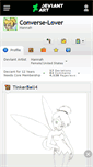 Mobile Screenshot of converse-lover.deviantart.com