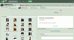 Desktop Screenshot of codgirlmya115.deviantart.com