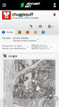 Mobile Screenshot of chugglepuff.deviantart.com
