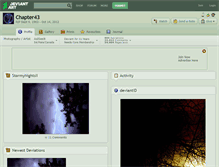 Tablet Screenshot of chapter43.deviantart.com