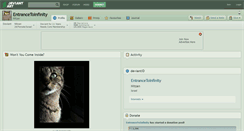 Desktop Screenshot of entrancetoinfinity.deviantart.com