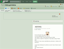 Tablet Screenshot of chibilayleyokine.deviantart.com