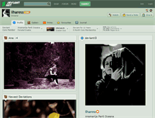 Tablet Screenshot of ilharess.deviantart.com