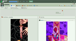 Desktop Screenshot of ludeshka.deviantart.com