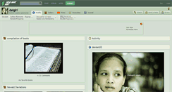 Desktop Screenshot of datgirl.deviantart.com