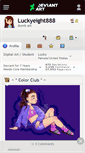 Mobile Screenshot of luckyeight888.deviantart.com