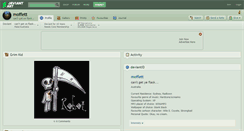 Desktop Screenshot of moffett.deviantart.com