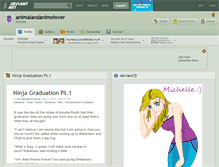 Tablet Screenshot of animalandanimelover.deviantart.com