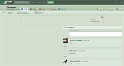 Desktop Screenshot of paroxsym.deviantart.com