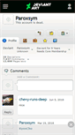Mobile Screenshot of paroxsym.deviantart.com